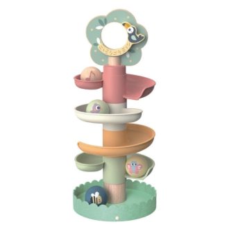 Tooky Toy fa játék Golyópálya Tooky Toy fa játék Golyópálya