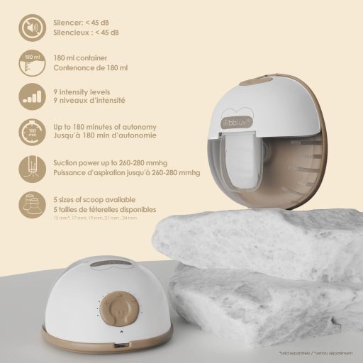 Bblüv Mumflöw kéznélküli elektromos mellszívó