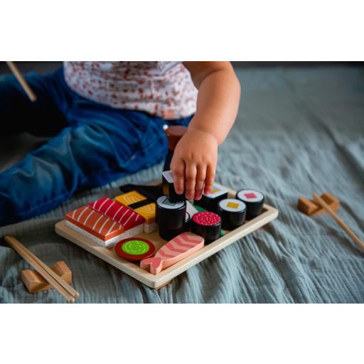 Tryco Fából készült sushi készlet