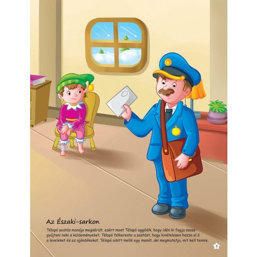 Napraforgó Télapó postavonata (500 matricával)