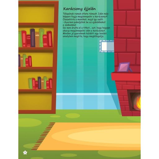 Napraforgó Télapó titka (500 matricával)