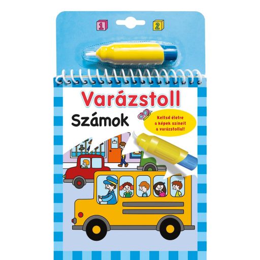Napraforgó Varázstoll kifestő - Számok