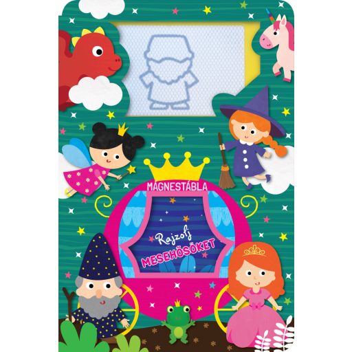 Napraforgó Mágnestábla - Rajzolj mesehősöket kavaii stílusban