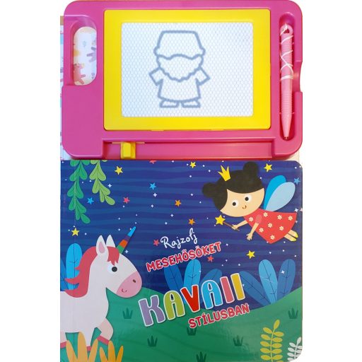 Napraforgó Mágnestábla - Rajzolj mesehősöket kavaii stílusban