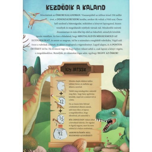 Napraforgó Böngéssz és számolj - Dínók