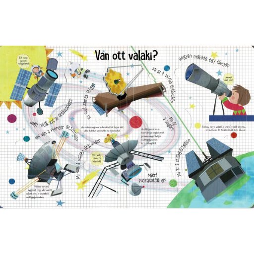 Napraforgó Nyisd ki és fedezd fel - Az űr