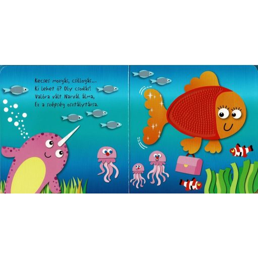 Napraforgó Gumis lapozó - Tengeri állatok
