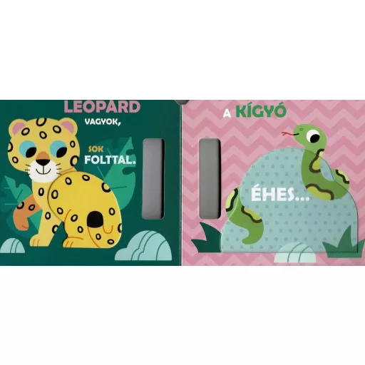 Napraforgó Füles lapozó - Állatok a vadonban