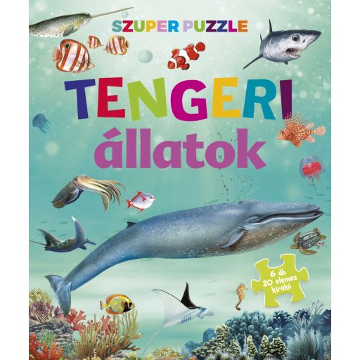 Napraforgó Szuper puzzle - Tengeri állatok