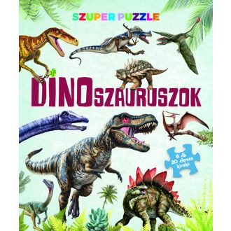 Napraforgó Szuper puzzle - Dinoszauruszok