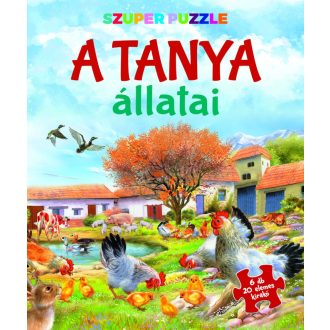 Napraforgó Szuper puzzle - A tanya állatai