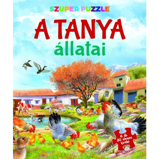 Napraforgó Szuper puzzle - A tanya állatai