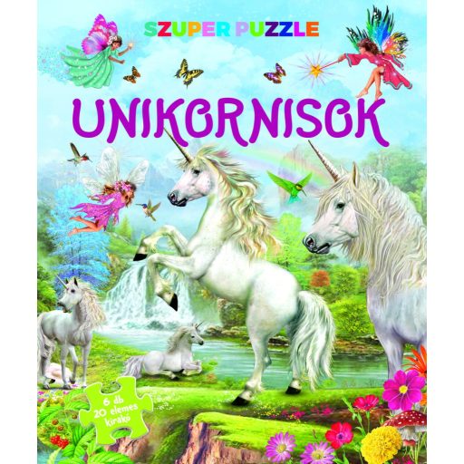 Napraforgó Szuper puzzle - Unikornisok