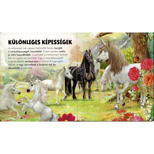 Napraforgó Szuper puzzle - Unikornisok