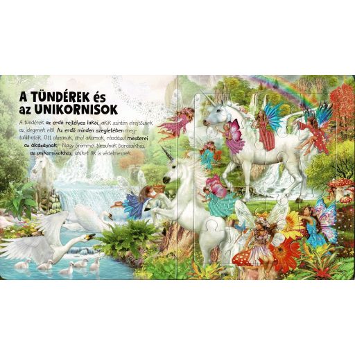 Napraforgó Szuper puzzle - Unikornisok