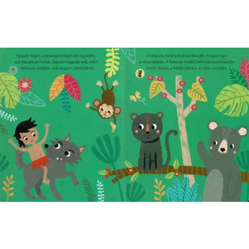 Napraforgó Mesés hangoskönyvek - A dzsungel könyve