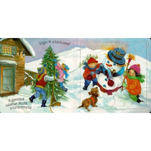 Napraforgó Karácsonyi kirakóskönyv