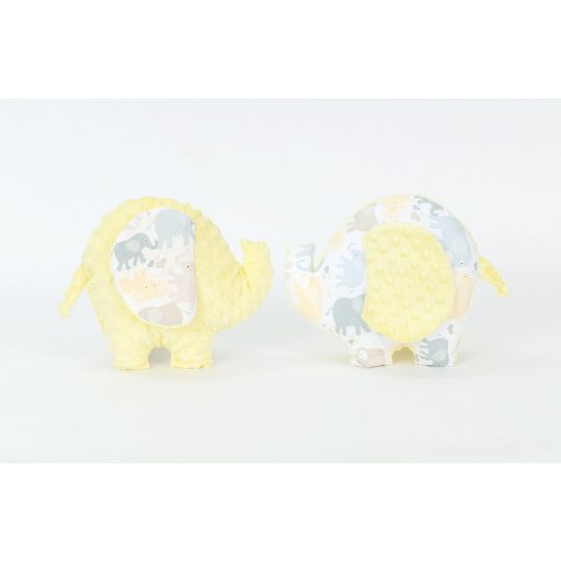 MTT Elefánt plüss játék "S" - Sárga-színes elefántok