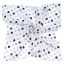 MTT Nagy textil pelenka (120x120) - Fehér alapon fekete és szürke pöttyök