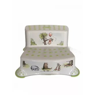   Lorelli Disney mintás lépcsős fellépő - Bear and Friends White