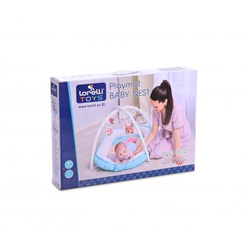 Lorelli Toys játszószőnyeg - Baby Nest Blue