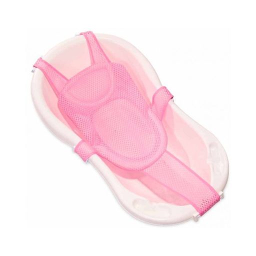 Lorelli Turtle hálós babaülőke kádba - pink