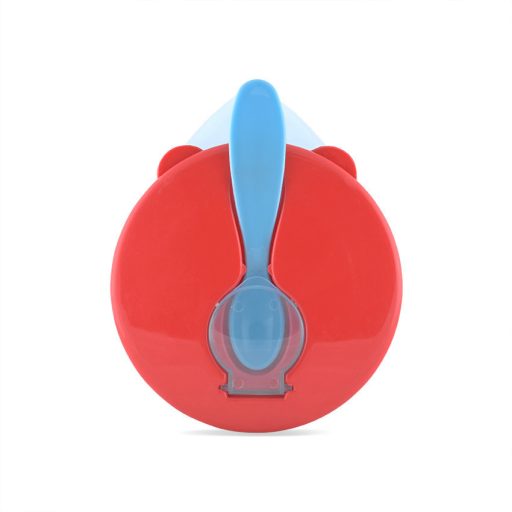 Baby care etető tál + kanál - blue
