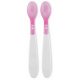 Baby Care hőrzékeny etető kanál 2db- pink
