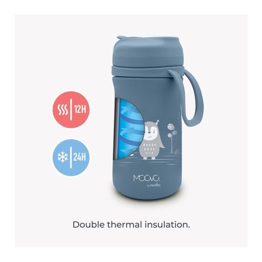Nuvita termosz 350ml - Powder Blu 4440
