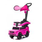 Chipolino Mercedes Benz G350 bébitaxi tolókarral - pink