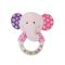 Lorelli Toys Plüss csörgő - Pink elefánt