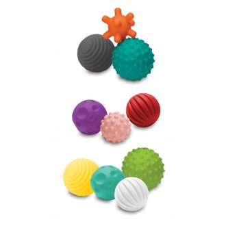 Infantino tapintást fejlesztő labdák 10dbos Infantino tapintást fejlesztő labdák 10dbos