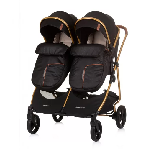 Chipolino Duo Smart iker babakocsi - Obsidian Gold