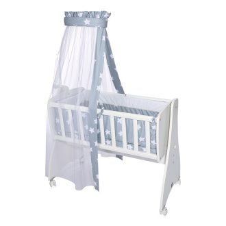 Lorelli First Dreams ágynemű garnitúra - Blue Grey Mist Stars   Lorelli First Dreams ágynemű garnitúra - Blue Grey Mist Stars