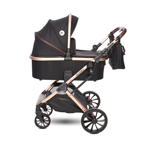 Lorelli Glory multifunkciós babakocsi + adapter - Black Diamond