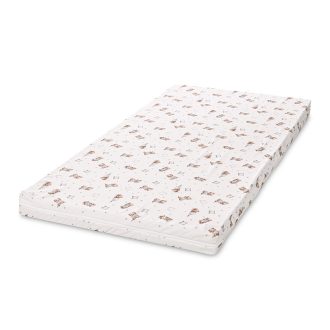   Lorelli Classic habszivacs matrac 70x140x8 cm - Bear and Pillow Beige