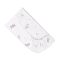 Lorelli gumis lepedő 60x120 + 15cm - Little Rabbits Grey