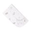 Lorelli gumis lepedő 60x120 + 15cm - Little Rabbits Grey