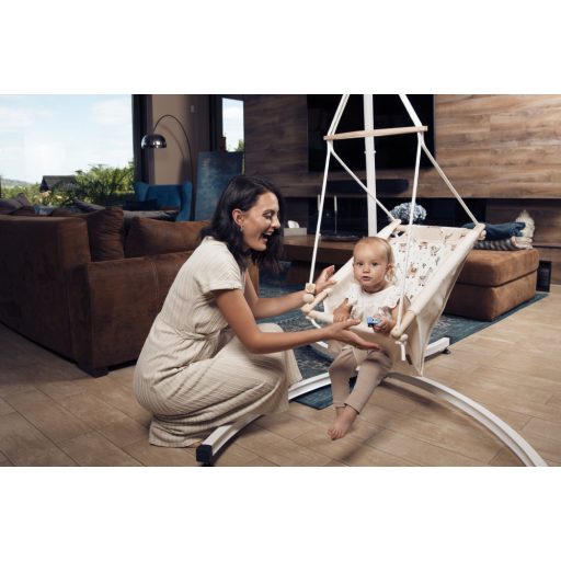 Incababy Babahinta Lama kerek fával RW