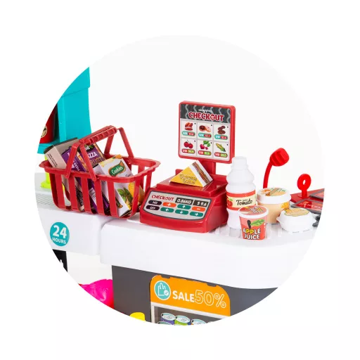 Chipolino Supermarket játékszett fényekkel és hangokkal