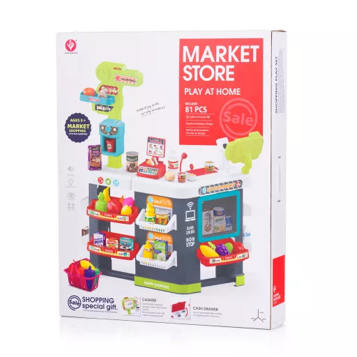 Chipolino Supermarket játékszett fényekkel és hangokkal