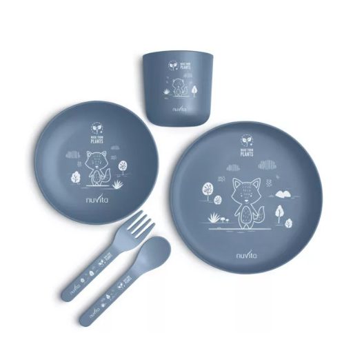 Nuvita 5 részes étkészlet - Powder Blue - 8465