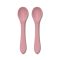 Lorelli Szilikon kanalak, 2 db - deep pink