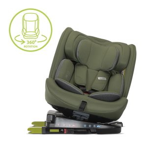 Lorelli Rodeo 360 isofix autósülés 40-150cm - Green&Grey