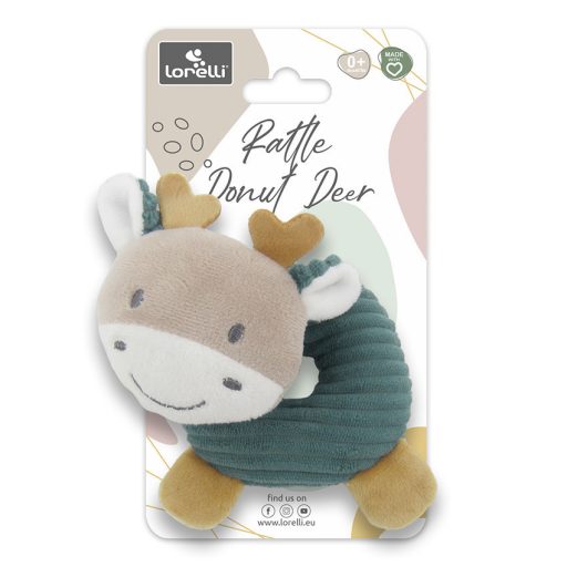 Lorelli Toys Csörgő fánk - Kék Szarvas