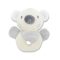Lorelli Toys Plüss csörgő karika - Bézs Maci