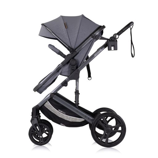 Chipolino Amore babakocsi mózessé alakítható sportrésszel - Cloud grey