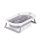Chipolino Isla összecsukható kád hálós babatartóval 81 cm - Grey