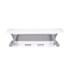 Chipolino Isla összecsukható kád hálós babatartóval 81 cm - Grey
