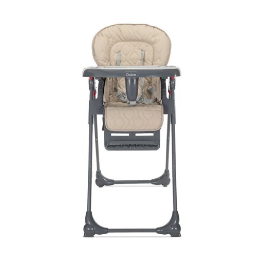 Lorelli Dulce multifunkciós etetőszék - Beige Leather